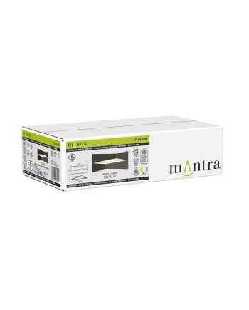 FUJI * APLIQUE LED 14W 3000K NEGRO